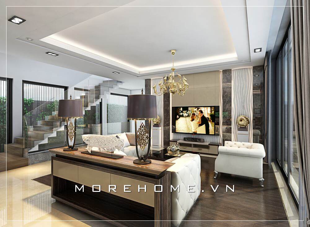 thiết kế phòng khách